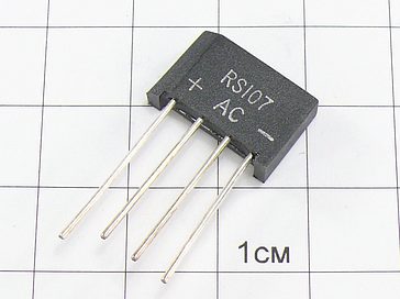 Мост RS107 ( 1А,1000В)