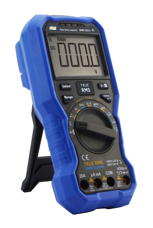 АКИП-2203/1 - Мультиметр цифровой с автоматическим выбором пределов измерения, True-RMS