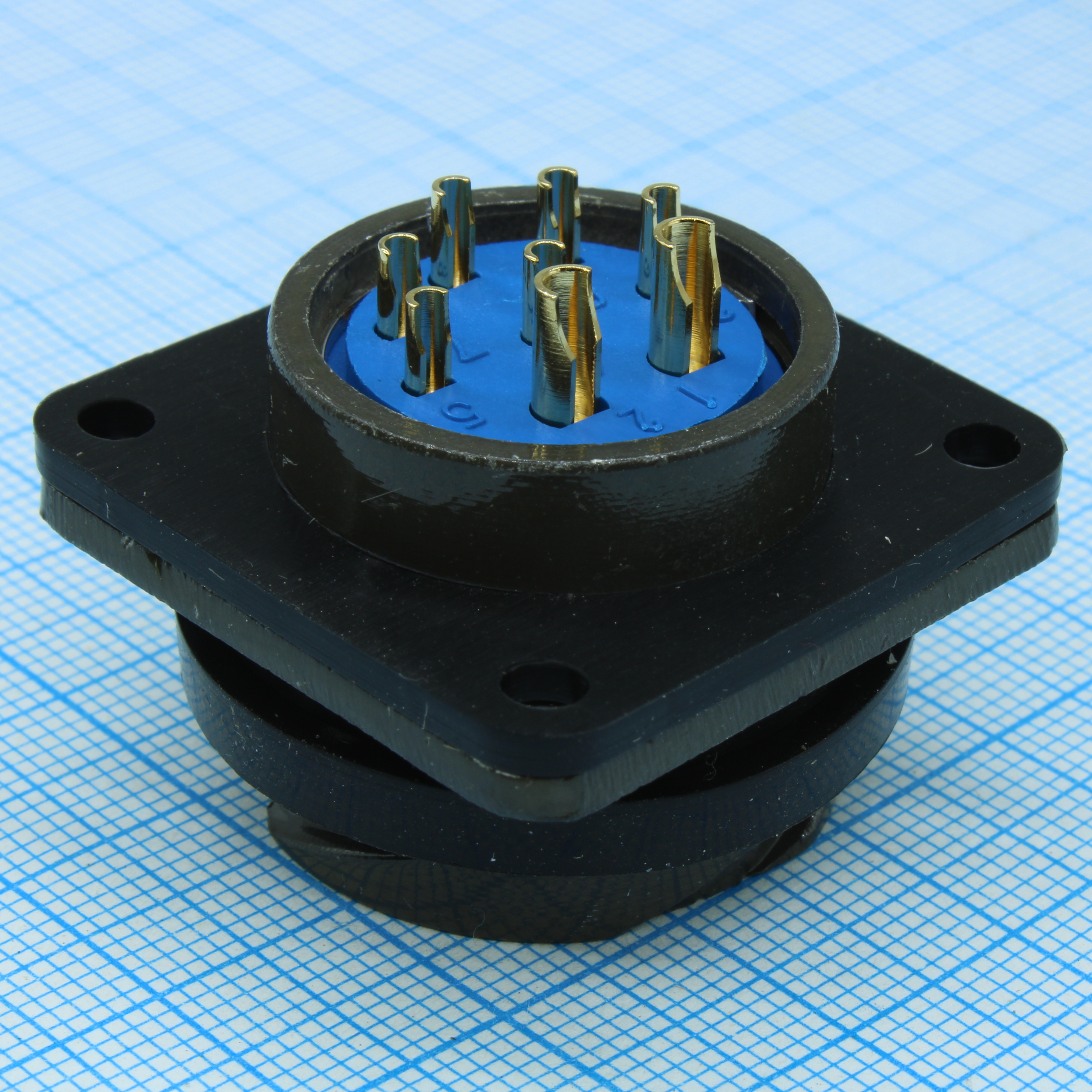 FQ24-8PIN ZJ - Блочная вилка, 8 контактов