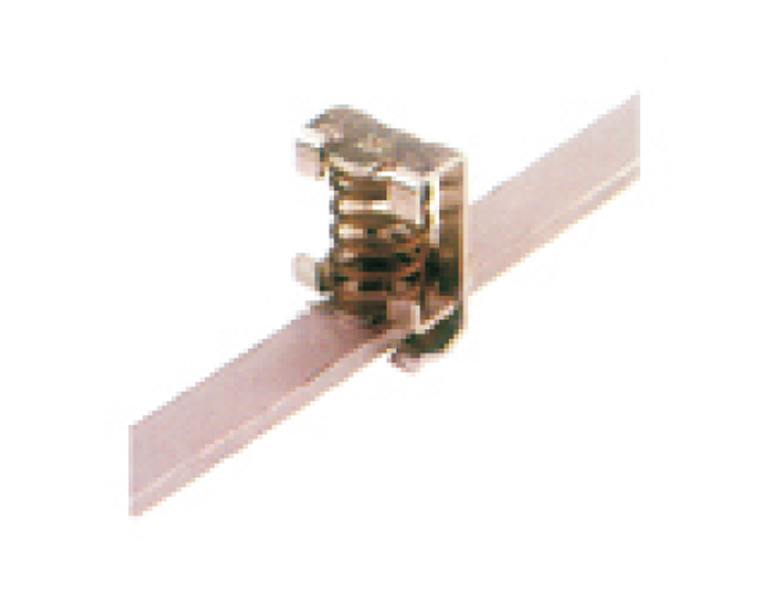 Зажим кабельный UBK 3-8 - Зажим для подключения экранированного кабеля, для кабеля: 3-8 мм, тип монтажа: шина 3x10 мм