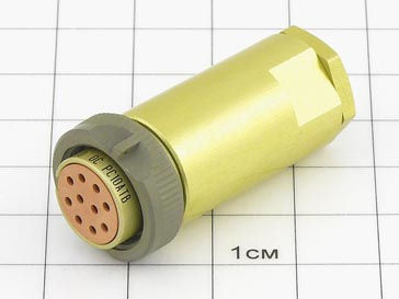 Розетка РС10АТВ с кожухом "ОС"