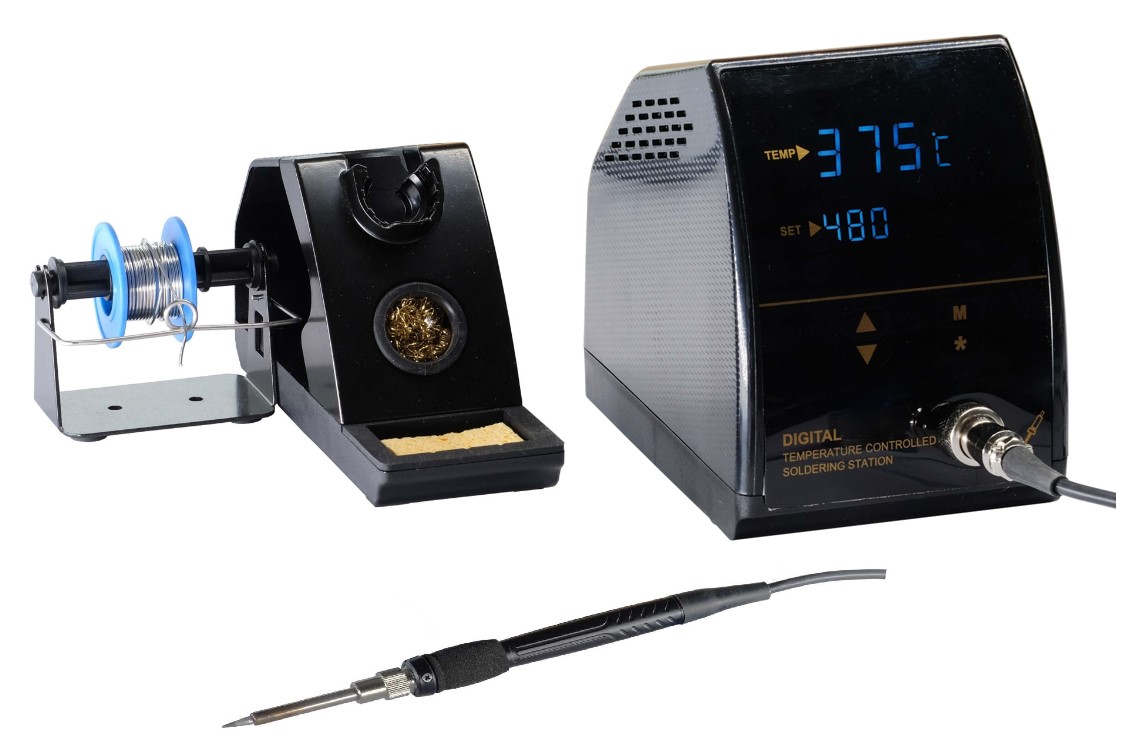 ZD-8961 ESD - Паяльная станция с цифровой сенсорной регулировкой температуры жала паяльника от 160°С до 480°С