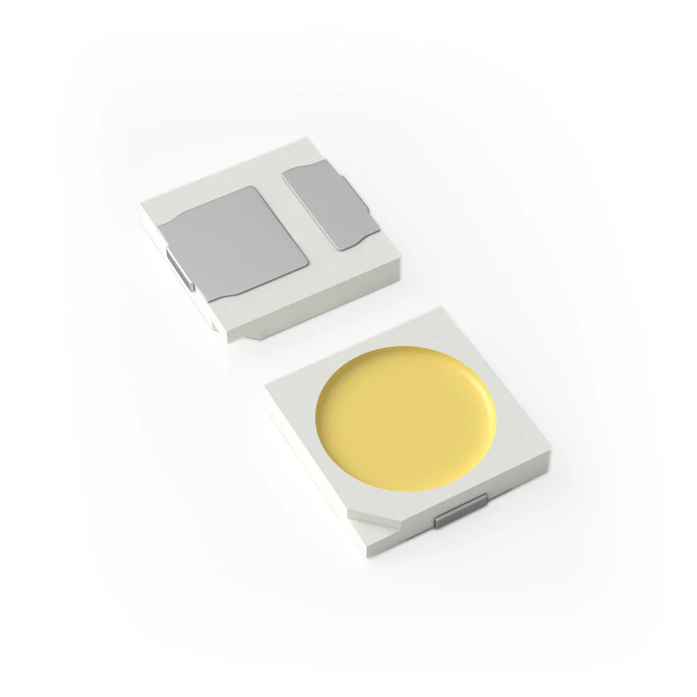 Светодиод ARL-3030-BCX2630-Warm3000-80 (3V, 300 mA) 028180 - Чип-светодиод типа SMD 3030, размер 3.0х3.0 мм. Цвет свечения теплый (3000-3200 К). Угол излучения 120°. Световой поток 150-160 лм при If=300 мА. VF=2.8-3.2 В. CRI>80.