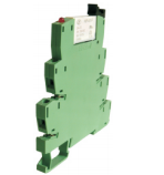 Релейный модуль UDK-PLC-RI 230VAC/DC - Реле с колодкой, 1 группа переключающих контактов, стандартное исполнение, входное напряжение: 230V AC/DC, коммутируемый ток: 6A, материал контактов: AgSnO, ширина: 6,2 мм, сечение обслуживаемых проводников: 0,14 - 2