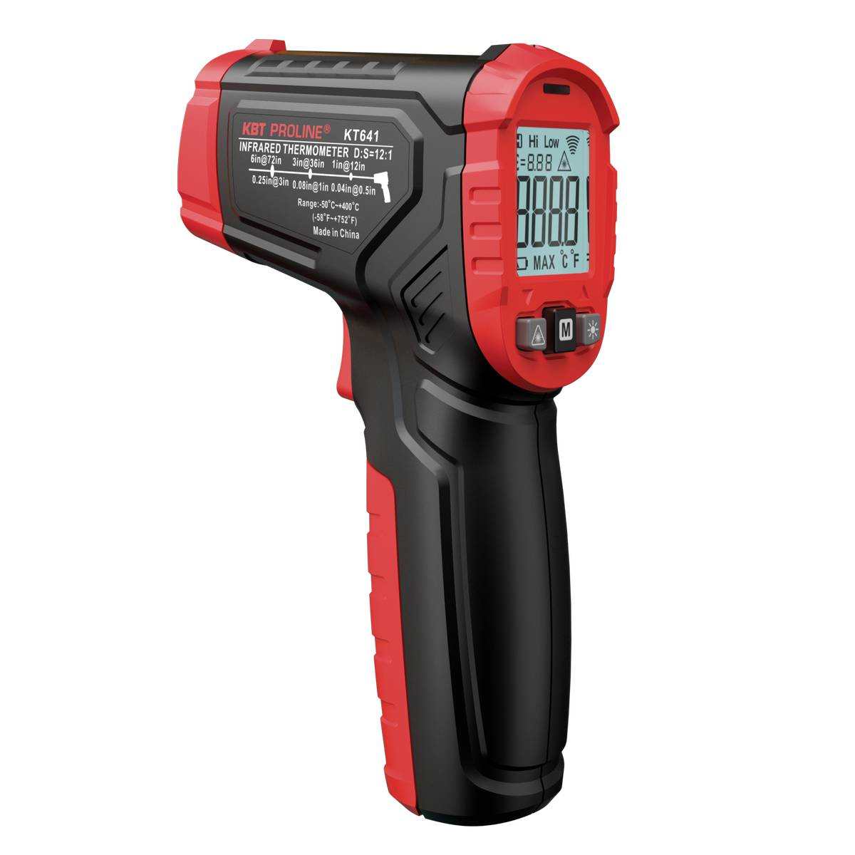 KT 641B серия PROLINE - Пирометр бесконтактный цифровой серия PROLINE лазерный до 600 °C