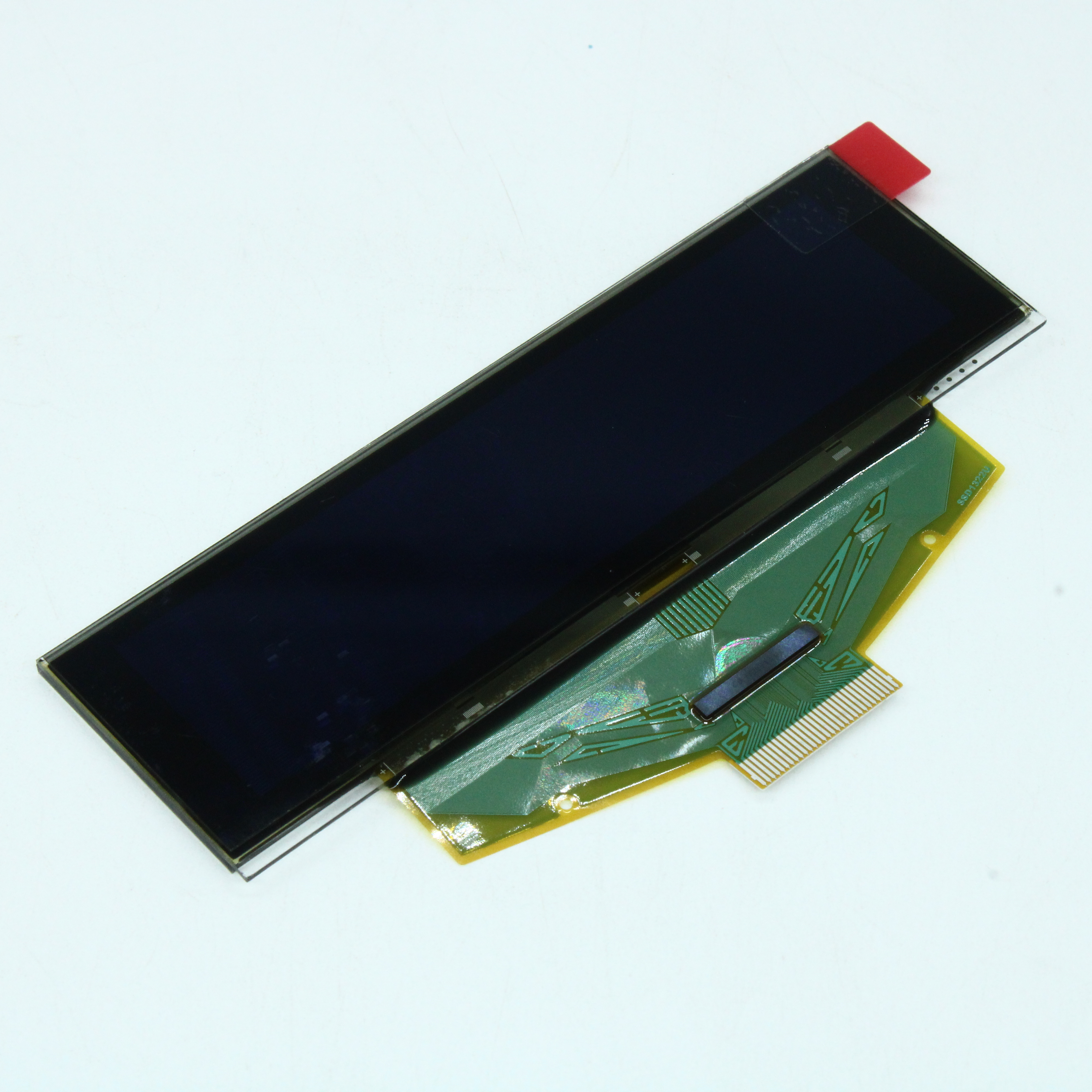 WEX025664BLPP3N00000 - OLED 3.12", графический, 256x64, TAB, жёлтый; фон чёрный, интерф. 6800, 8080, SPI, контроллер SSD1322UR1, VDD = 3В, -40...80°C