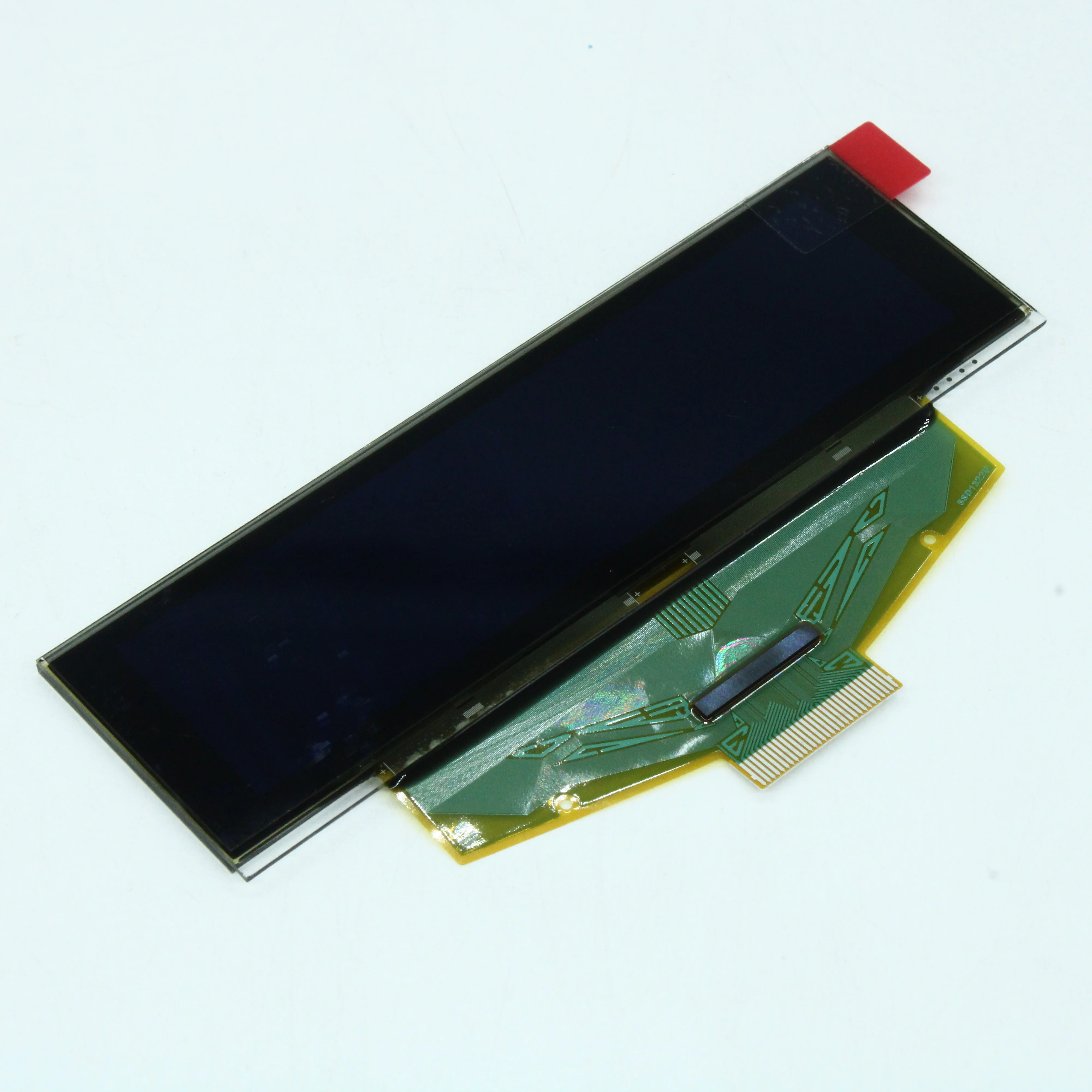 WEX025664BLPP3N00000 - OLED 3.12", графический, 256x64, TAB, жёлтый; фон чёрный, интерф. 6800, 8080, SPI, контроллер SSD1322UR1, VDD = 3В, -40...80°C
