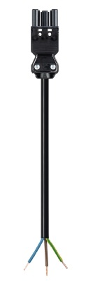 Соединитель GST18i3K1B-25H 80SW - Кабельная сборка, оконеченная розеточным разъемом GST18i3, и свободным концом, 3 полюса, длина кабеля: 8 метров, сечение жил кабеля: 3х2,5 мм.кв., номинальное напряжение: 250V, номинальный ток: 20А, цвет разъема: черный, 