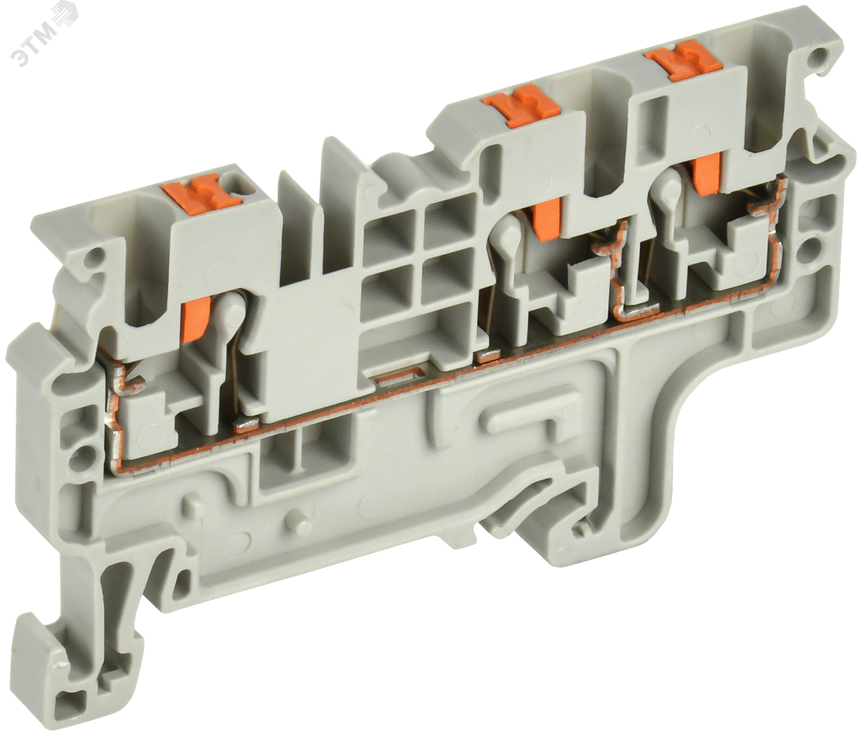 Колодка клеммная CP-MC 3 вывода 2,5мм2 серая YCT22-00-3-K03-002