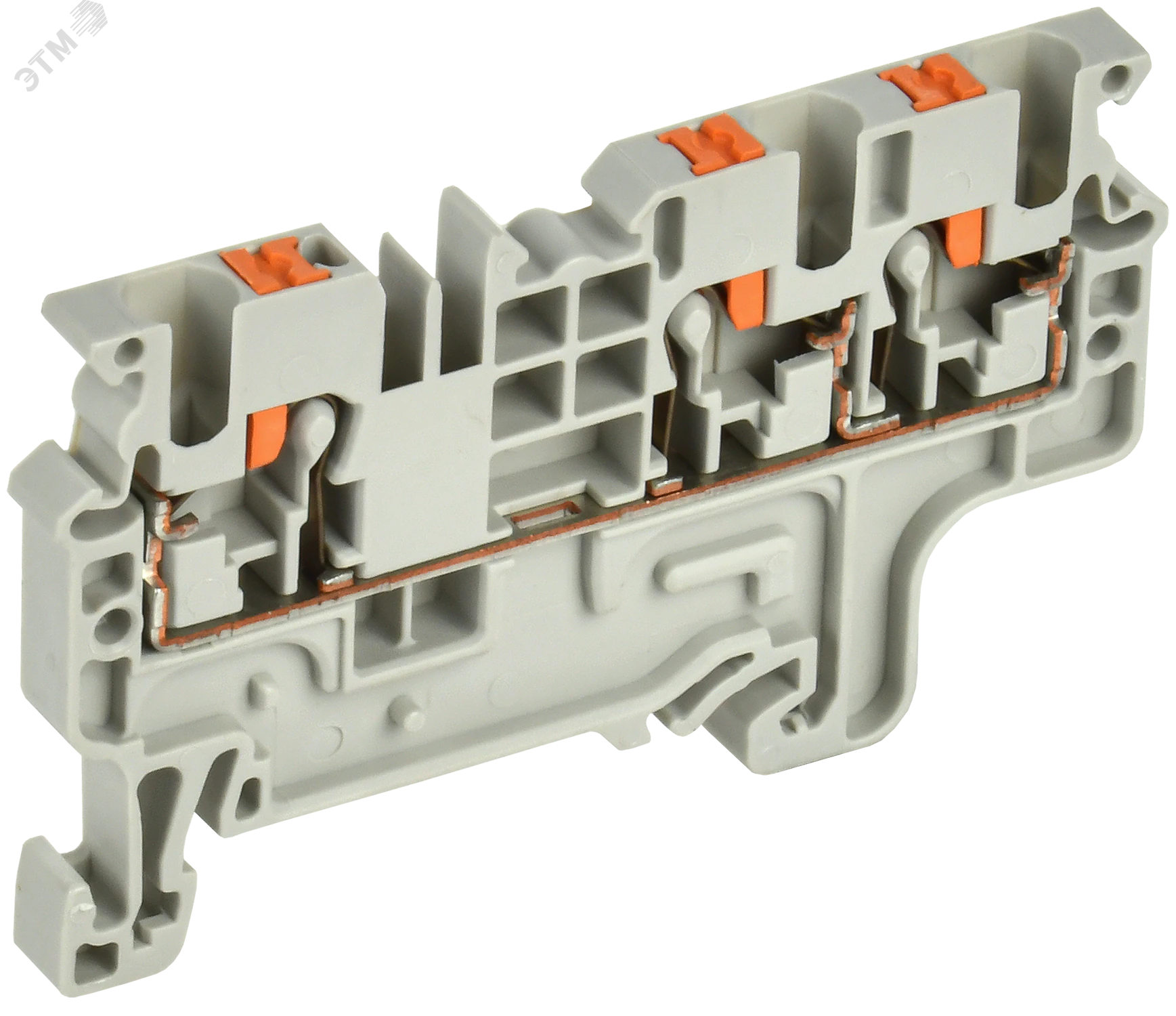 Колодка клеммная CP-MC 3 вывода 2,5мм2 серая YCT22-00-3-K03-002