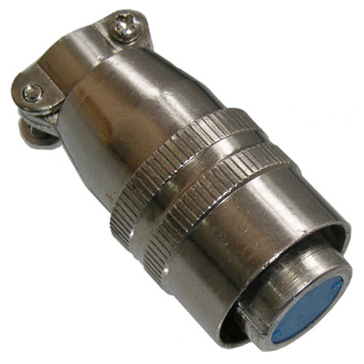 XS12-4 (ZN) CABLE JACK - Разъем быстрого соединения, 4-х контактый