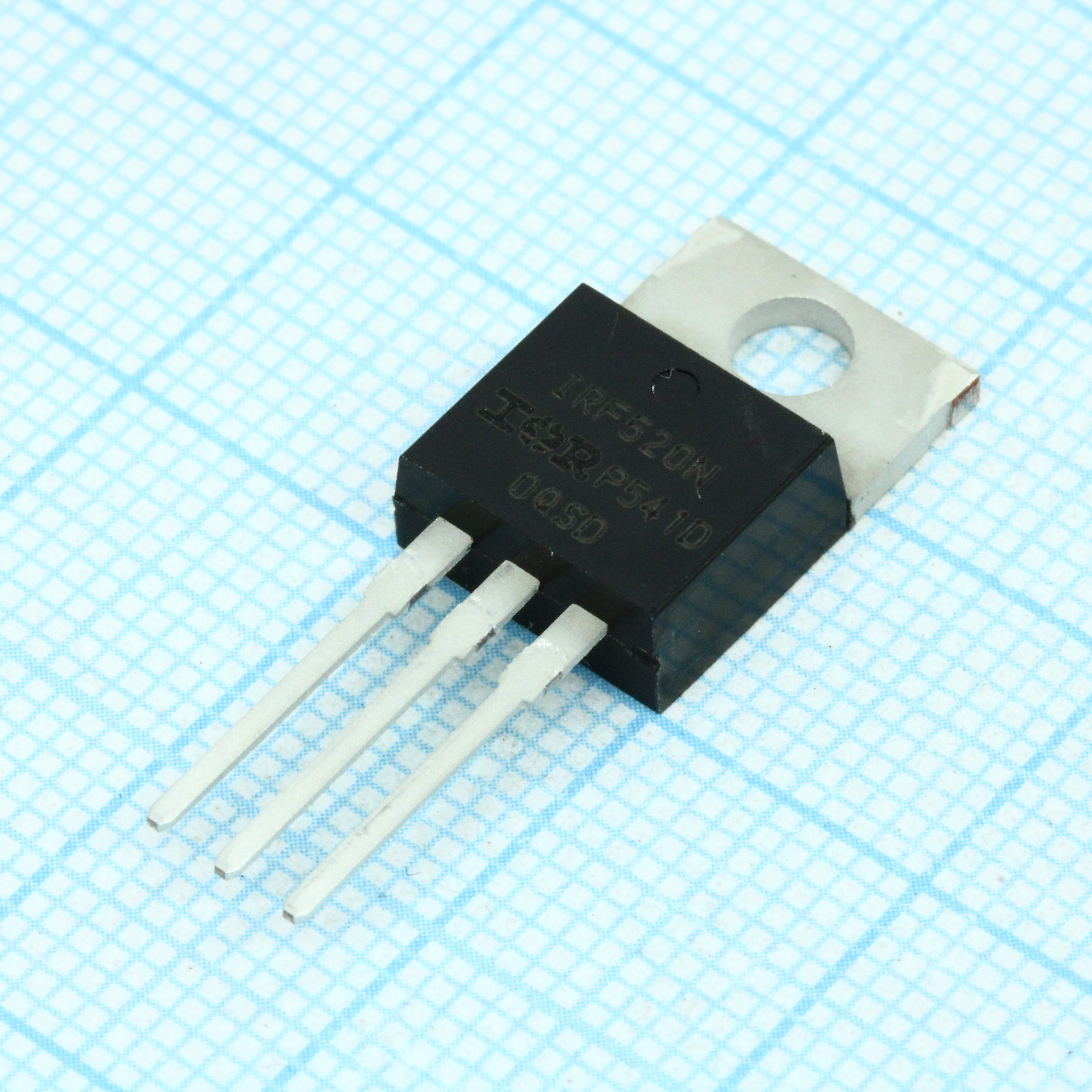 IRF520NPBF - Транзистор полевой MOSFET N-канальный 100В 9.7А 48Вт, 0.20 Ом