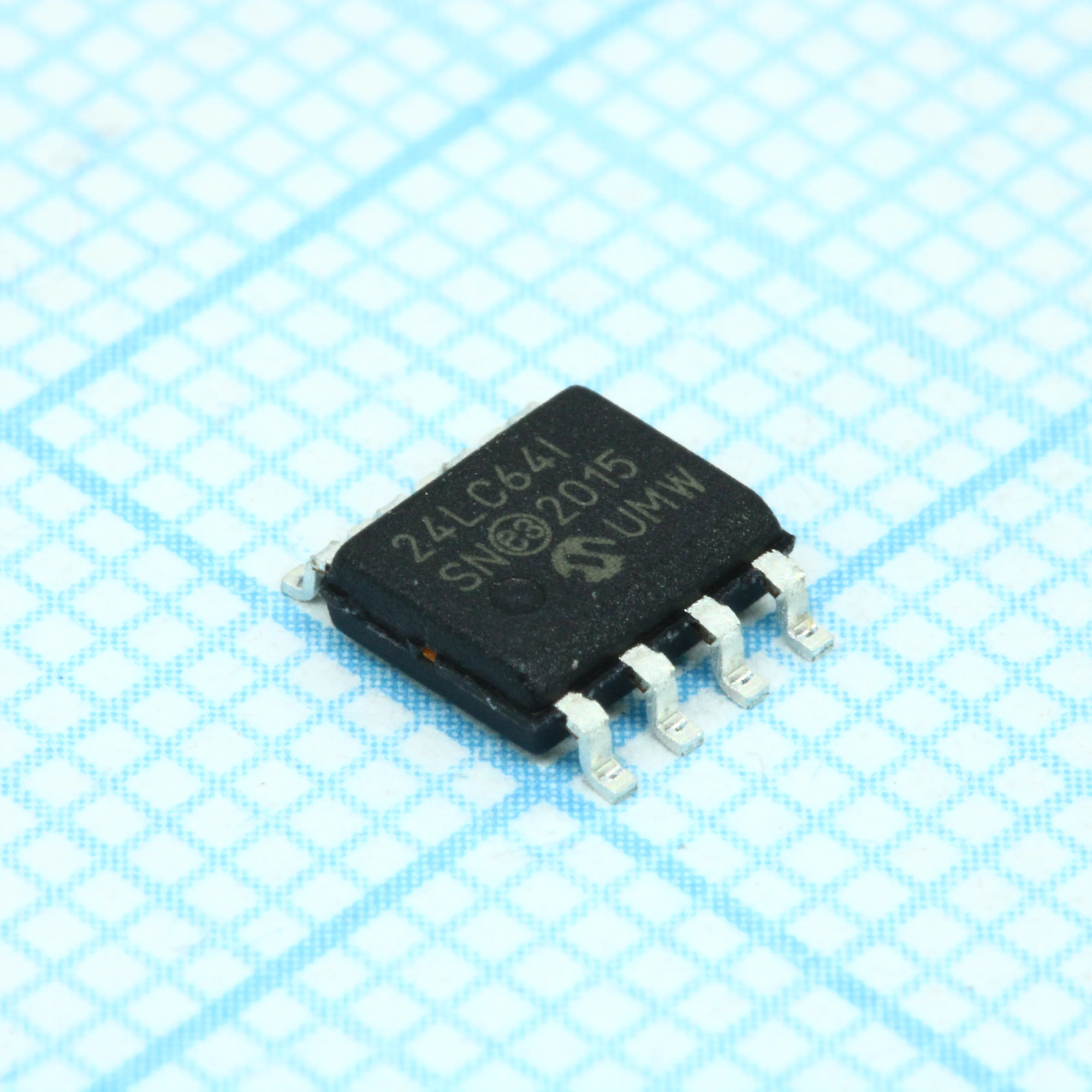24LC64T-I/SN - Энергонезависимое ППЗУ шина I2C  8Kx8