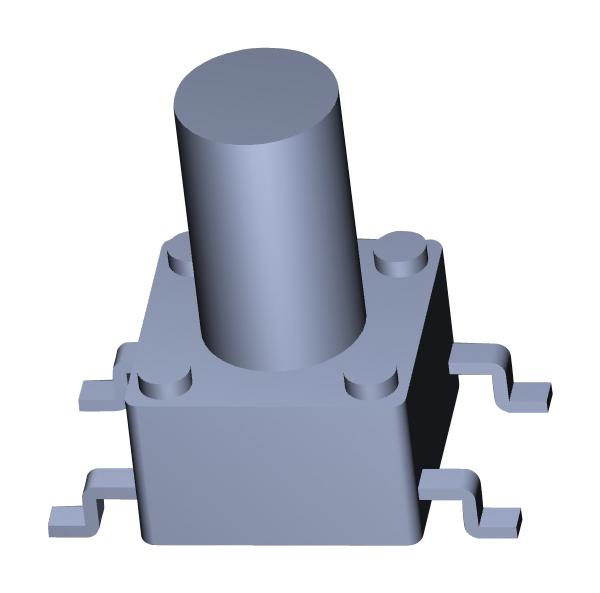 2-1977223-4 - Кнопка тактильная миниатюрная SMD 24В 0,05А