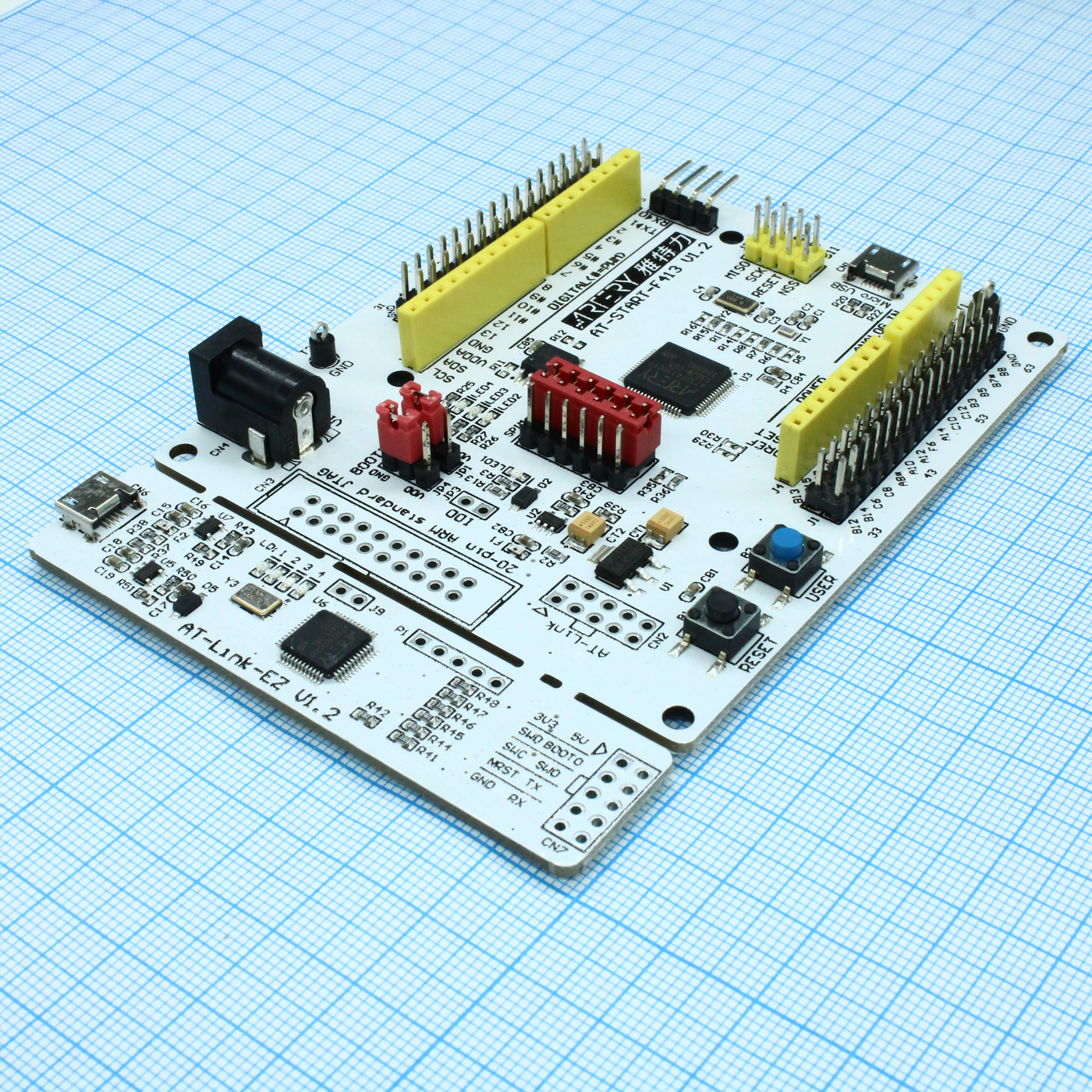 AT-START-F413 - Отладочная плата для микроконтроллеров Artery серии AT32F413