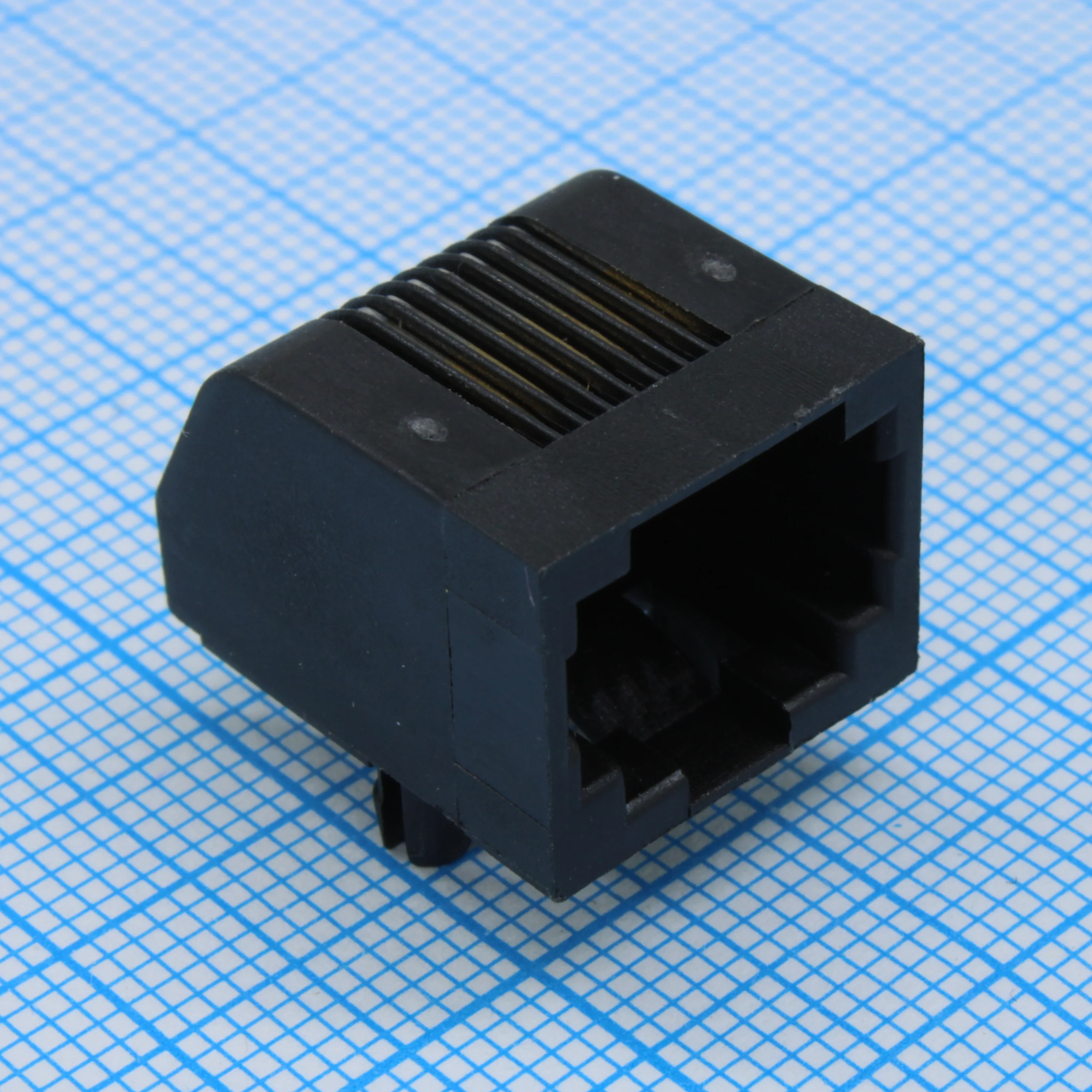 L-KLS12-148-8P8C-W/O-1-01 - Разъем розетка (RJ45) 8P8C угловой на плату
