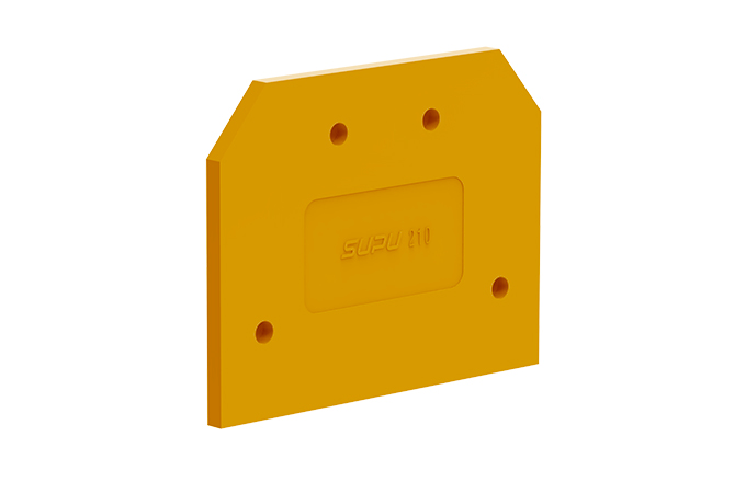 Торцевая крышка 210102 - Торцевая крышка для клемм TA10, цвет: оранжевый