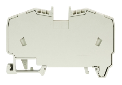 Клемма WKF 10/35 - Проходная клемма, тип фиксации провода: пружинный, номинальное сечение: 10 мм кв., 57A, 800V, ширина: 10 мм, цвет: серый, тип монтажа: DIN 35