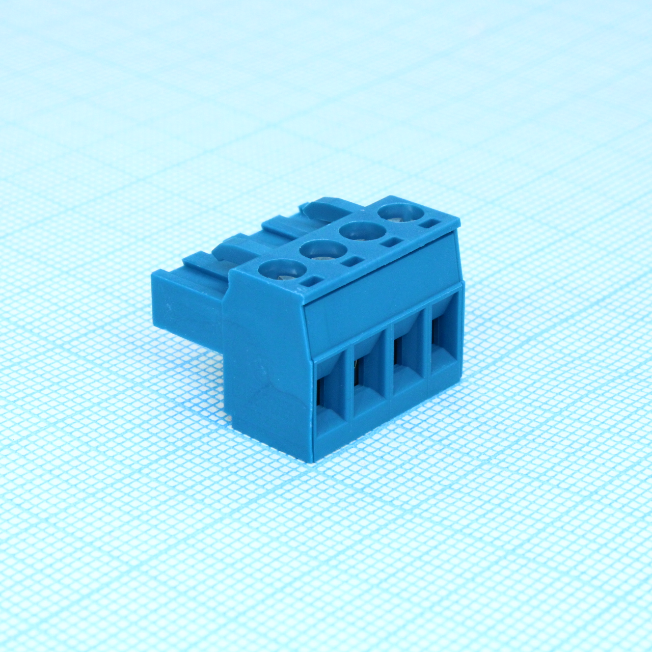 MSTBT 2.5/ 4-ST BU - Разъемы для печатной платы, номинальный ток: 12 A, расчетное напряжение (III/2): 320 В, номинальное сечение: 2,5 мм?, полюсов: 4, размер шага: 5 мм, тип подключения: Винтовой зажим с натяжной гильзой, цвет: синий