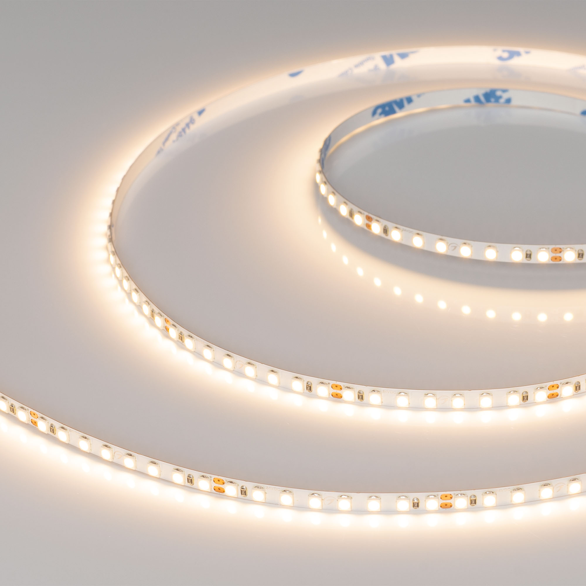 Лента RT-A160-5mm 24V Warm2700 (9.6 W/m, IP20, 2835, 5m) 037803 - Светодиодная лента RT-A160, открытая IP20. Светодиоды 2835, 160 шт/м (800 шт на 5 м), белая плата 5 мм, скотч 3M. Цвет ТЁПЛЫЙ 2700 K , цветопередача CRI>90 , угол 120°. Питание 24 В, мощнос