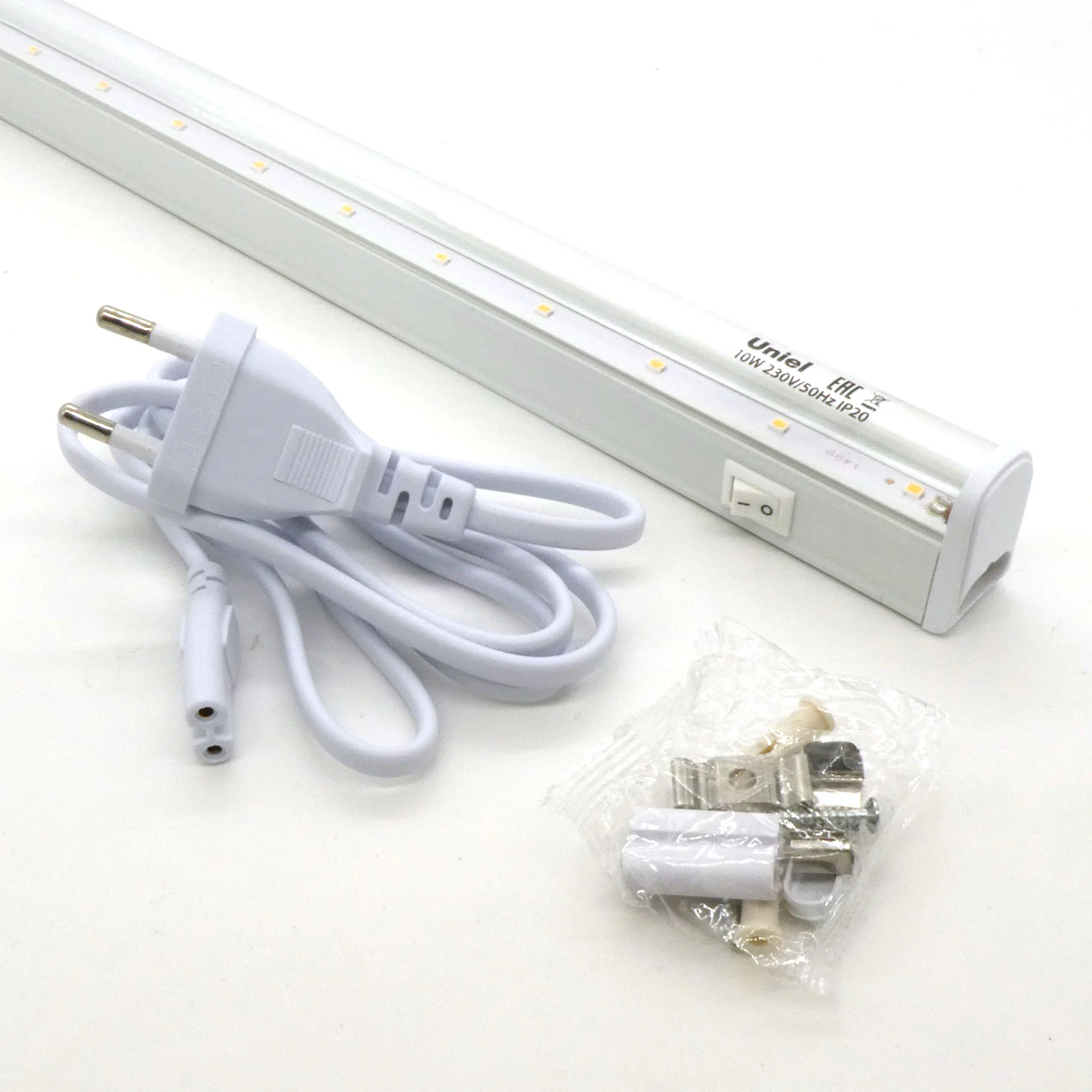 Светильник LED для рассады и растен. 10W - 10W,120°,572*22*33,линейный,розовый свет,IP20
