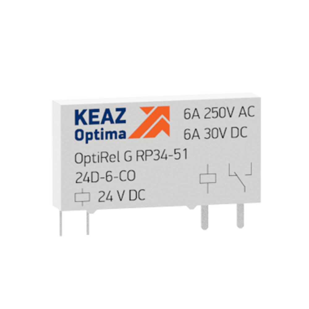 Реле промежуточное OptiRel G RP34-51-24D-6-CO-S 281145