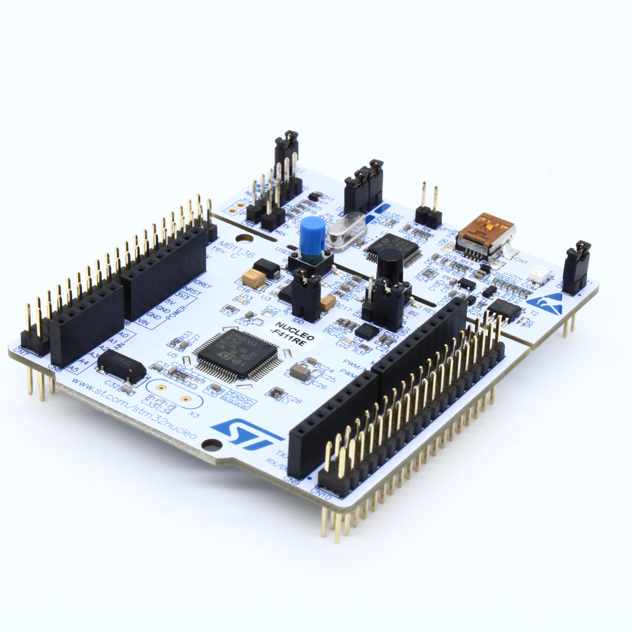 NUCLEO-F411RE - Отладочная плата для микроконтроллера STM32F411RE интерфейс  ST-Link/V2-1