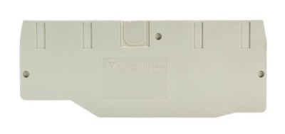 Крышка бок. AP WTP 6/10 D2/2 - Крышка боковая, для клемм WTP 6/10 D2/2..., цвет: серый