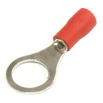 RV1.25-8 RED - Клемма тип O изолированная RV1.25-8, красная