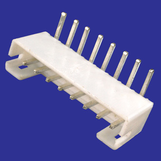 WB-08R (MW-8MR)   PITCH 2.00 М - Разъем питания 8 контактов, вилка угловая на плату, шаг 2,00мм