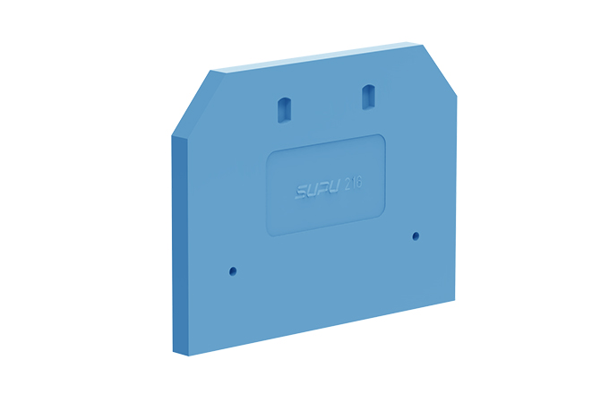 Торцевая крышка 216104 - Торцевая крышка для клемм TA16, цвет: оранжевый