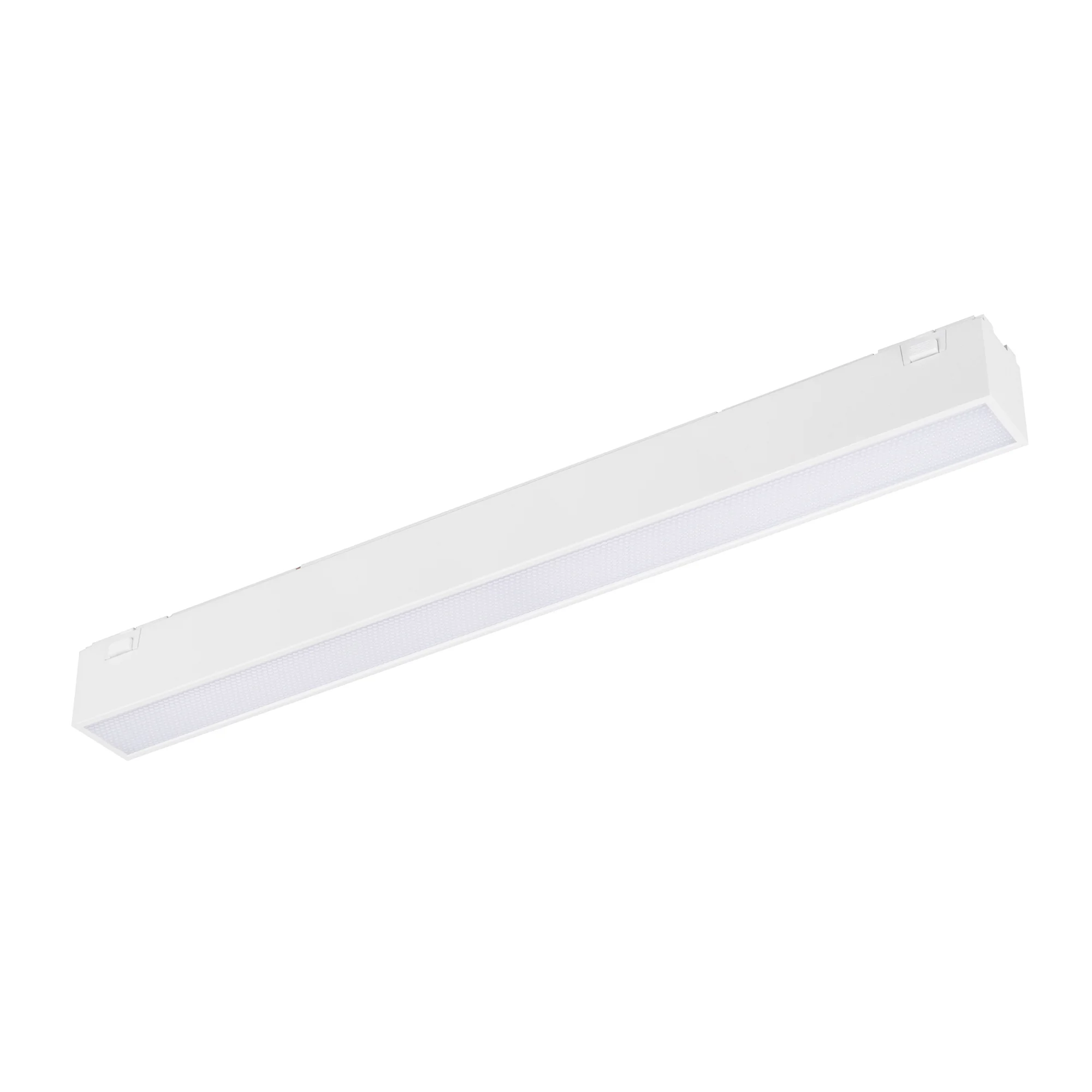Светильник MAG-VIBE-FLAT-L293-12W Day4000-MIX (WH, 100 deg, 48V, TUYA Zigbee) 045019 - Светильник для магнитных треков MAG-VIBE с управлением TUYA Zigbee и изменяемой цветовой температурой. Мощность 12 Вт, св. поток 880-920 лм, 73-77 лм/Вт, изменяемая цве