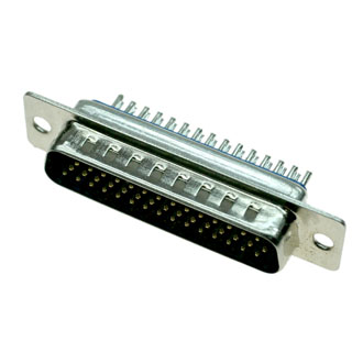 DHS-44M - Разъем D-SUB высокой плотности, 44 контакта, вилка кабельная