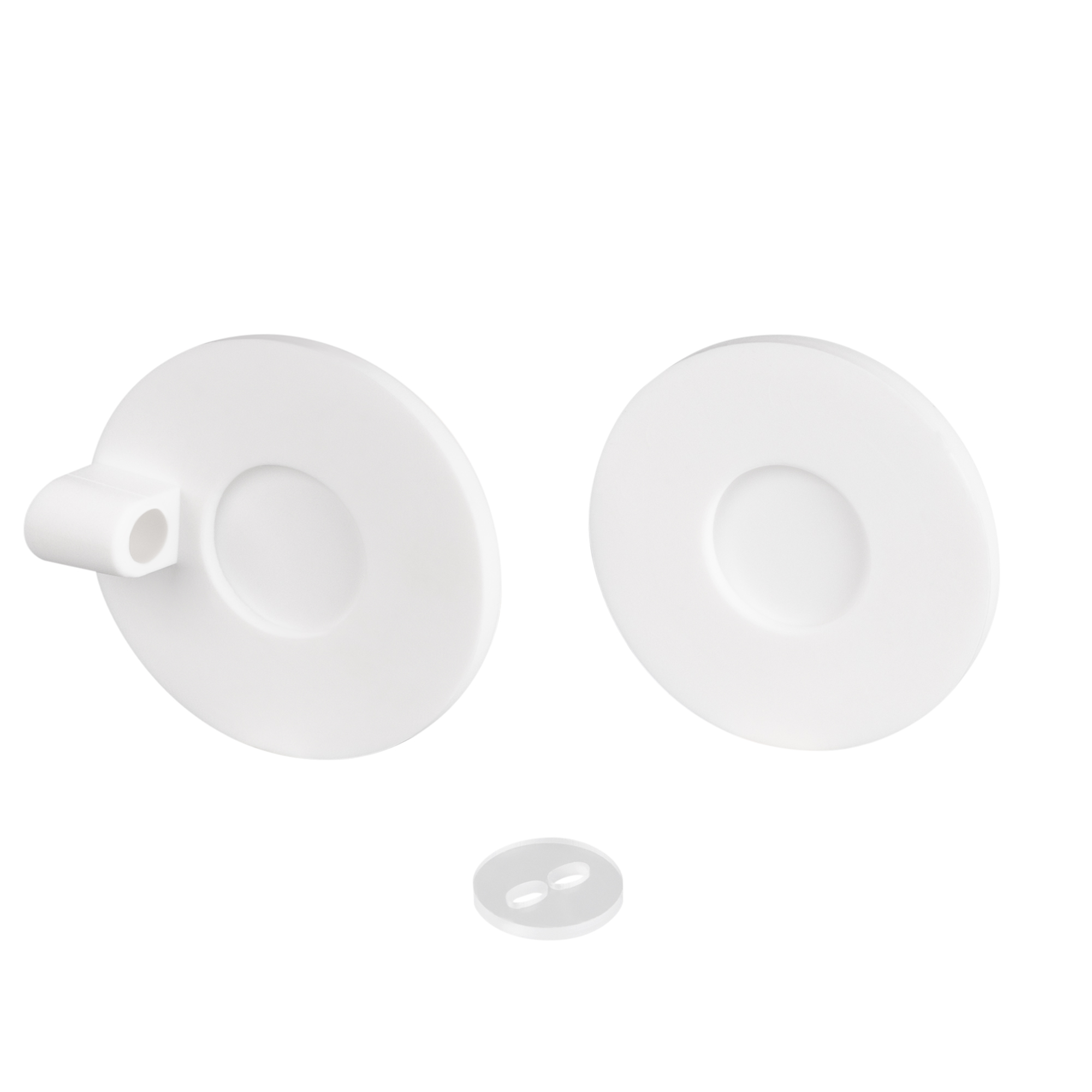 Заглушка ARL-MOONLIGHT-ROUND-40-CAP-SIDE-S-SET-WH 048837 - Комплект заглушек для гибкого неона MOONLIGHT ROUND, диаметром 40мм, с прямым выводом кабеля. В комплекте заглушка с выводом под кабель питания и глухая заглушка. Использовать с герметиком.