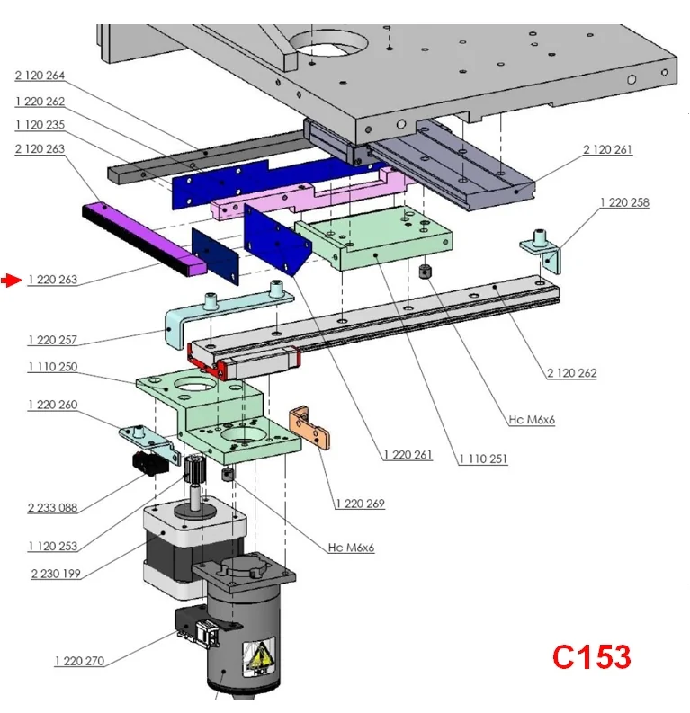 sic1220263 - Усиливающая пластина c153