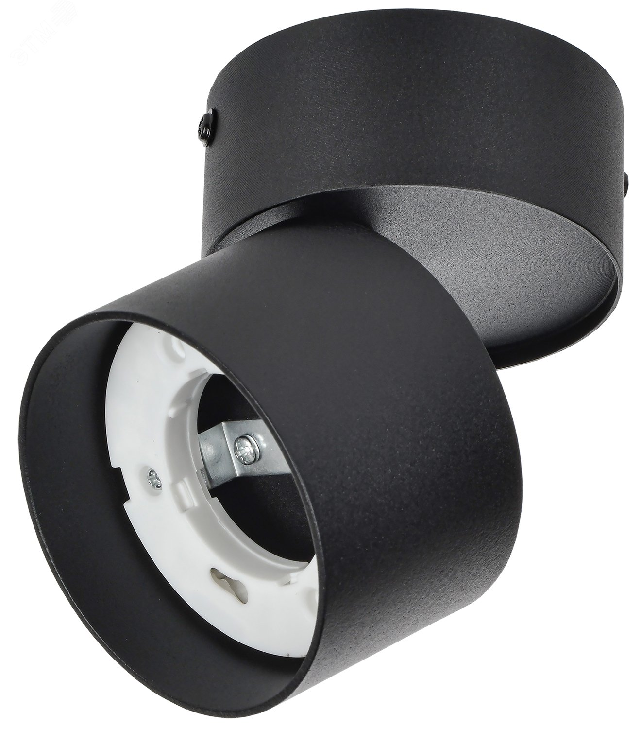 Светильник 4040 настенно-потолочный под лампу GX53 черный IEK LT-USB0-4040-GX53-1-K02