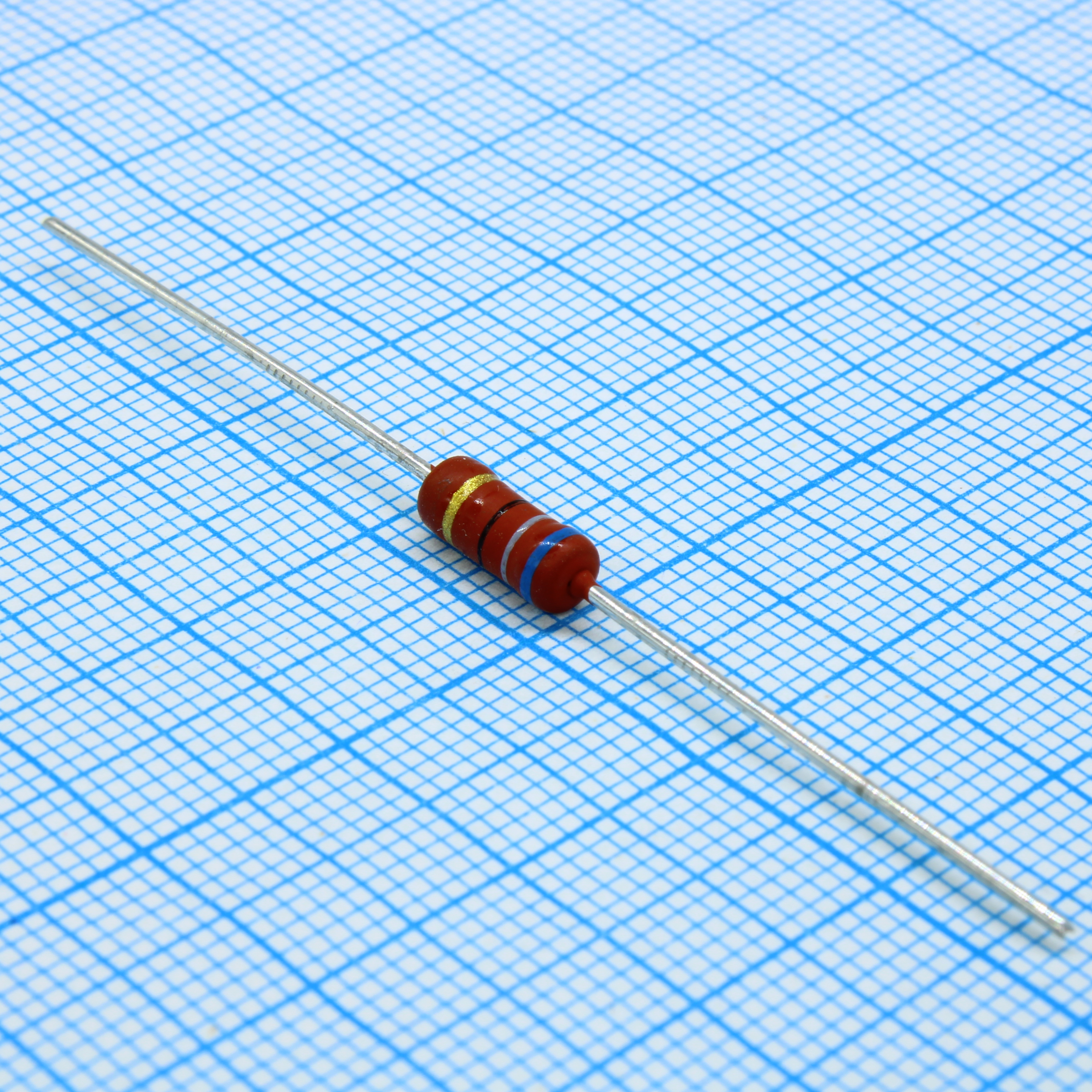 PR02000206809JR500 - Резистор металлопленочный 68Ом ±5% 2Вт ±250ppm/°C конформный аксиальный автомобильного применения лента на катушке