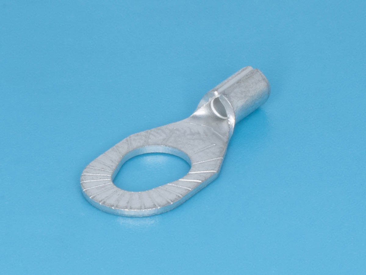 TR-1.25-3/5 - Клемма тип "O" 3.7-5.3 мм на провод 0,5-1,5мм, кратно 100шт.