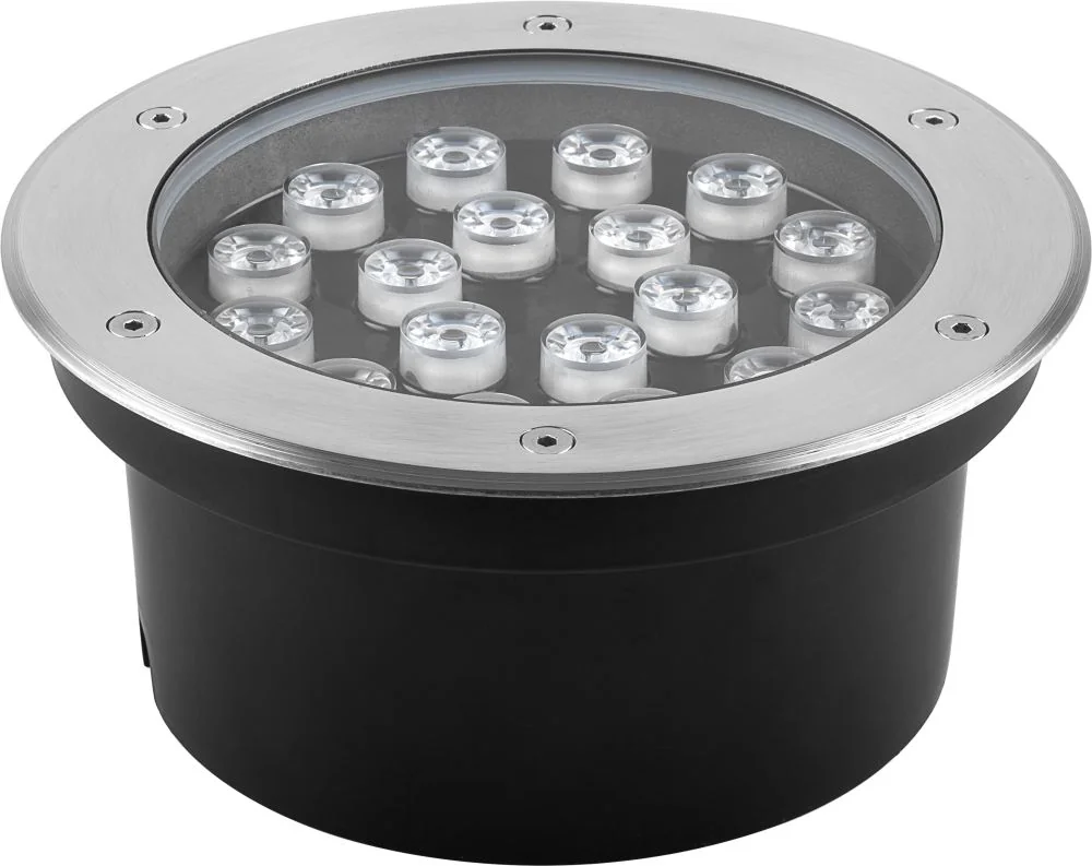 Светильник светодиодный тротуарный ДВУ-18w 2700К IP67 круг