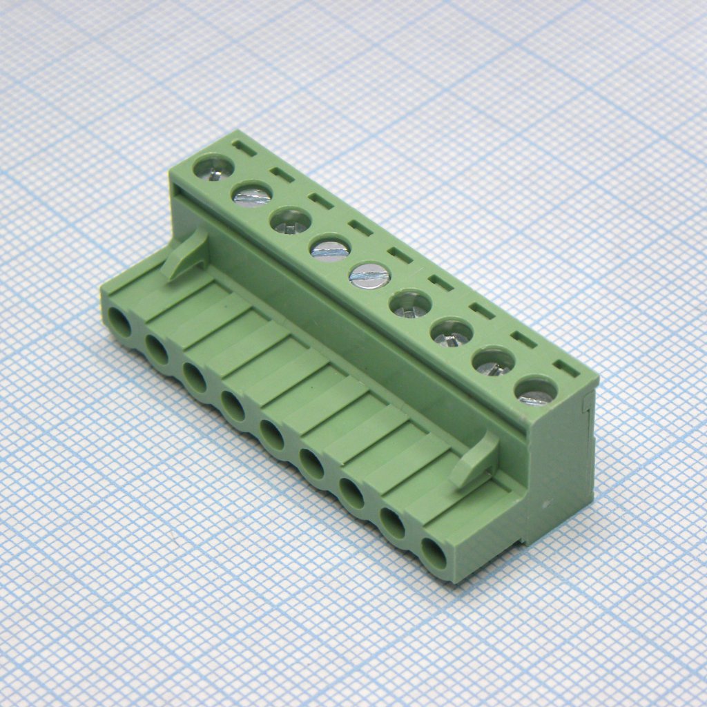 2EDGK-5.08-09P-14-00A(H) - Разъемный клеммный блок, 9 контактов. Серия 2EDGK-5.08
