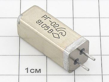 Резонатор РГ-02УД-7ДШ 512кГц В "5"