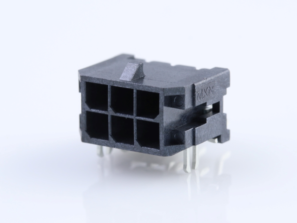 430450606 - Разъем штыревой двухрядный угловой на плату