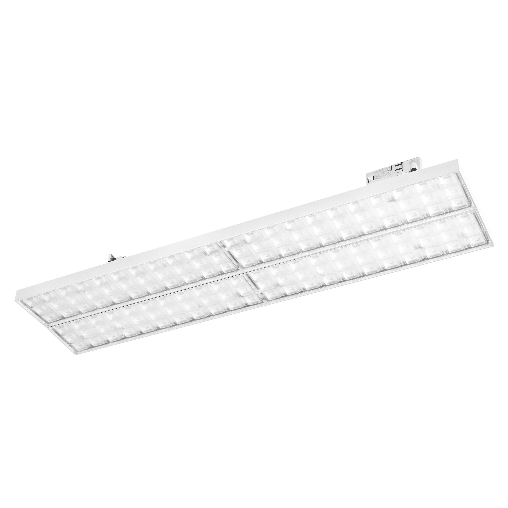 Светильник LGD-MARS-4TR-S582x138-50W Day4000 (BK, 60-130 deg, 230V) 035496 - Светильник подвесной для треков/шин 4 провода. Мощность 50 Вт, св. поток 5160 лм, 109 лм/Вт, дневной 4000 K, CRI>90, изменяемый угол 60-130°, напряжение питания 230 В. Черный кор