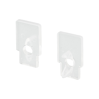 Заглушка WPH-FLEX-STR-H20-HR с отверстием 023280 - Заглушка с отверстием для пластикового профиля WPH-FLEX-H20-HR . Материал - прозрачный пластик.