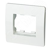 Каркас в сборе с рамкой 1-м 2мод. VIVA (для монтажа ЭУИ в коробки код 10123) 10242