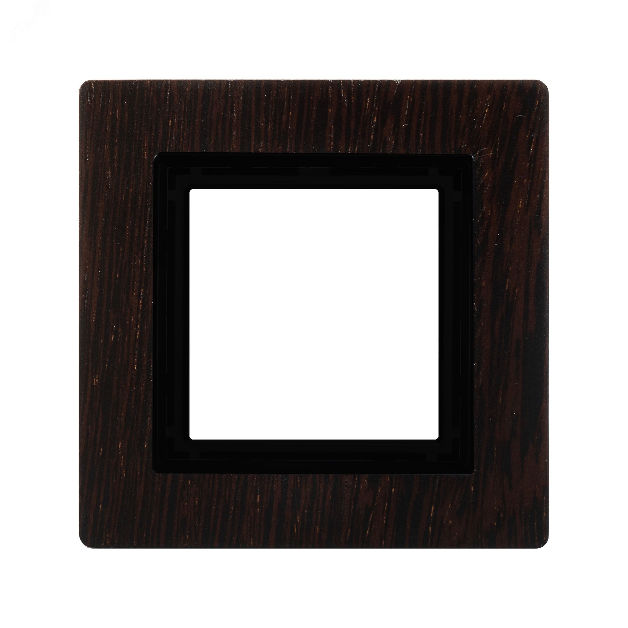 Рамка из натурального дерева, "Avanti", венге, 1 пост (2 мод.) 4402842