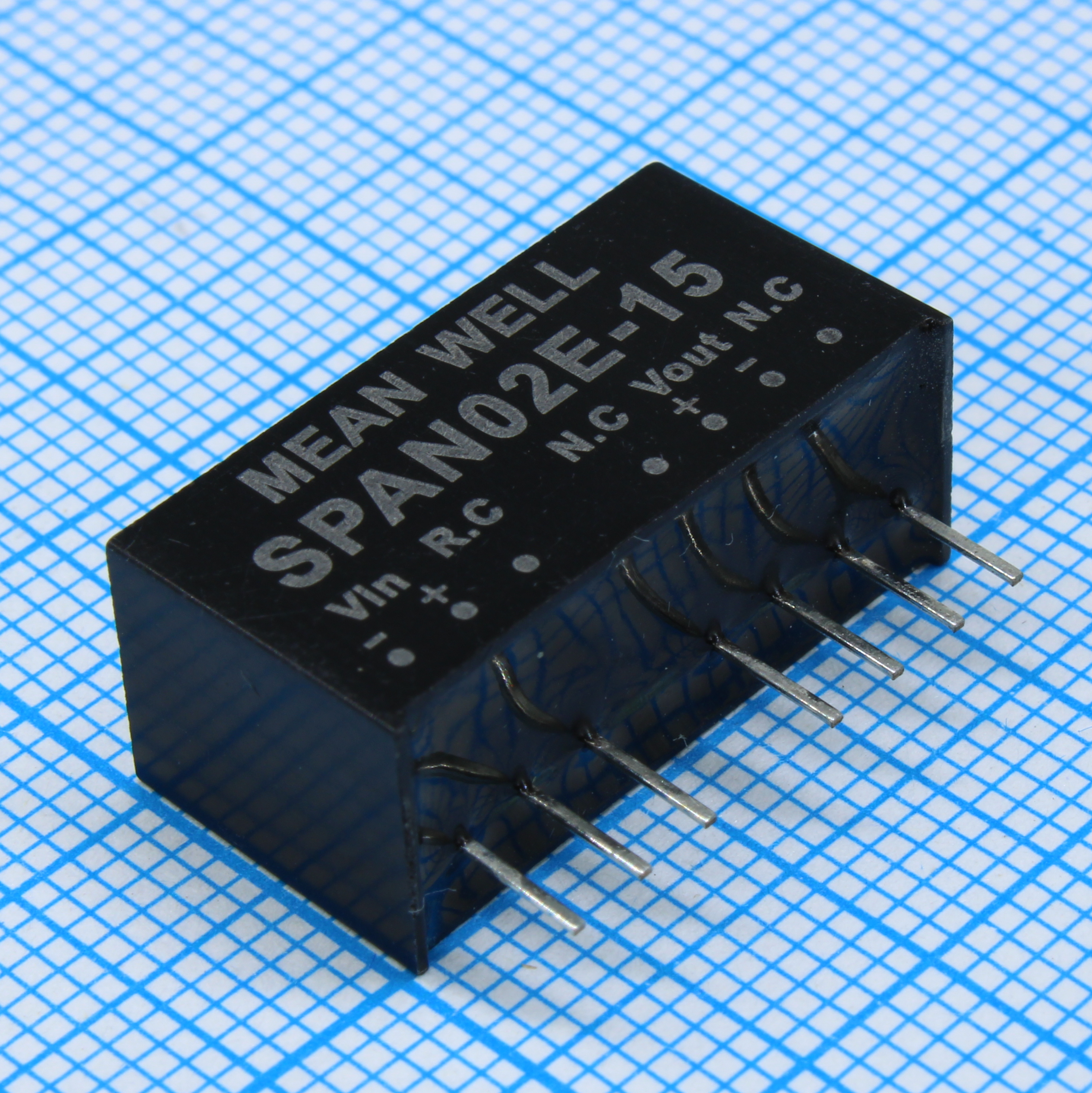 SPAN02E-15 - Преобразователь DC/DC, на печатную плату, 2 Вт