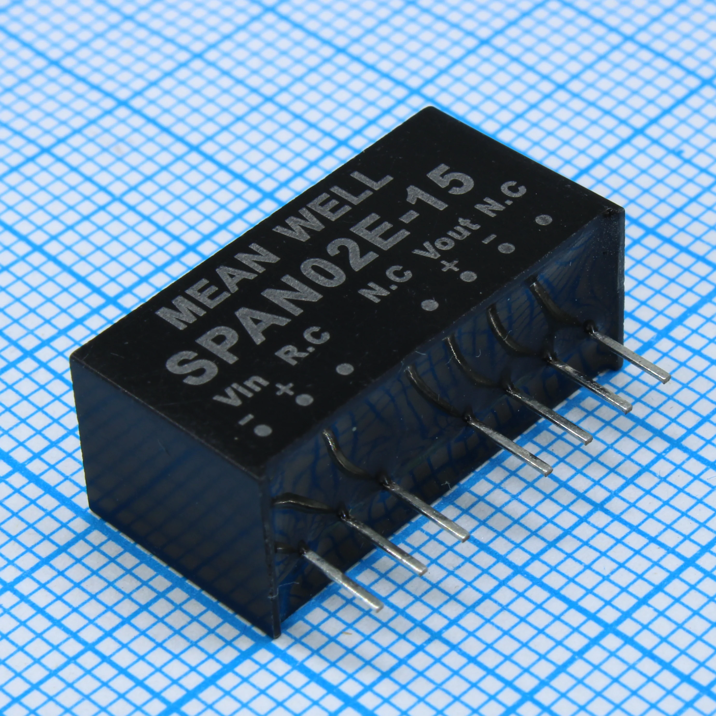 SPAN02E-15 - Преобразователь DC/DC, на печатную плату, 2 Вт