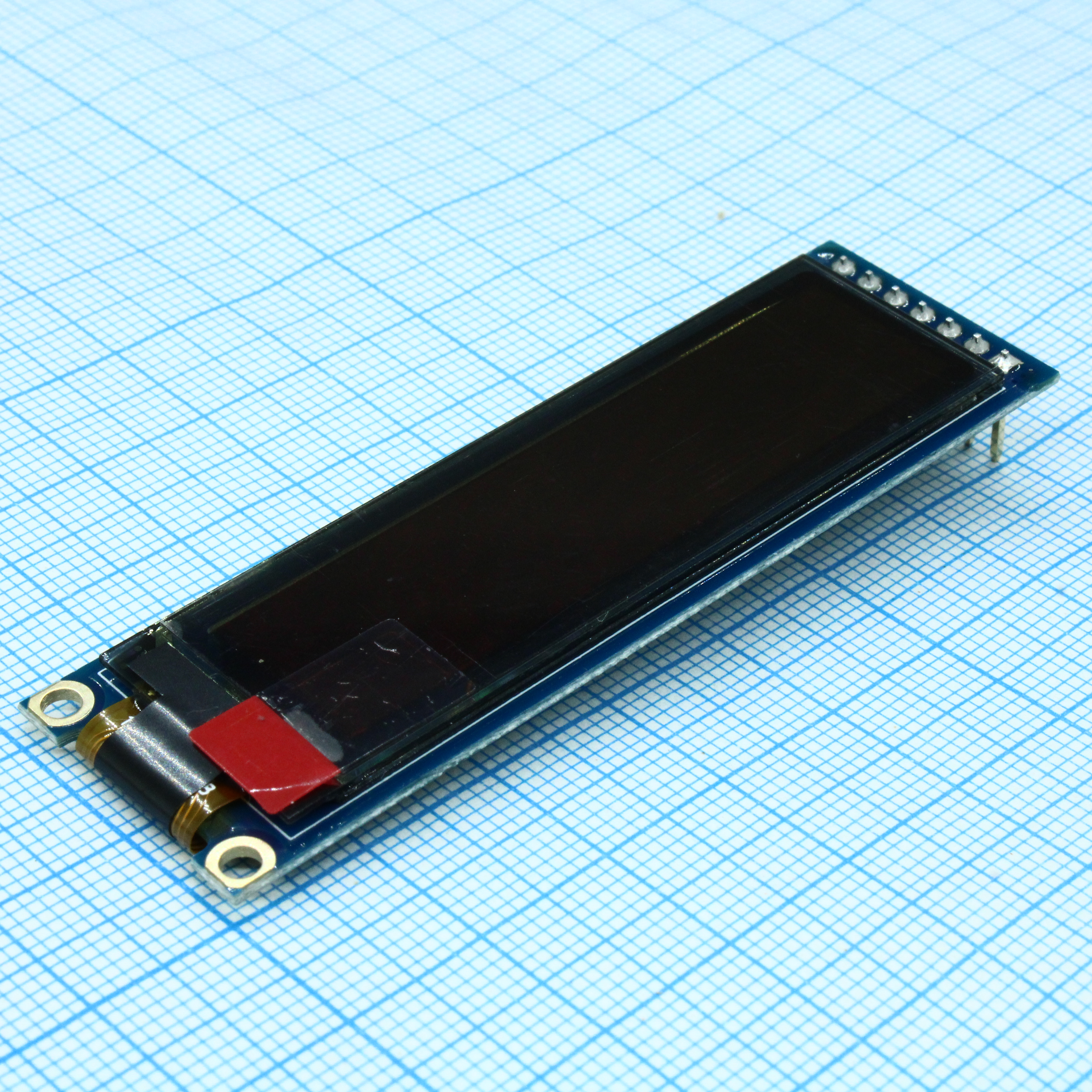 WEA025664AWAP3N00000 - OLED 2.08" графический, 256x64, на плате, белый, контроллер IC SSD1362, интерфейс SPI, Uпит=3v, -40...+80°С