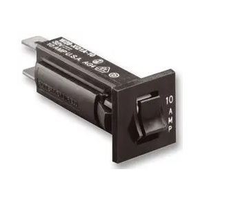 3-1393250-0 - Выключатель тепловой серия W28 15А 1-полюсный 32В монтаж на панель